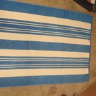 Northpoint Azzure Stripe Beach Towel Cotton Blue/White Striped 30 x 60 in — photo 3