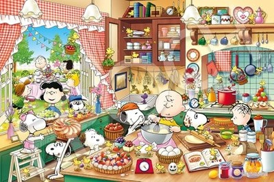 Epoch 1000-teiliges Puzzle mit ERDNÜSSEN und Snoopy von Country Kitchen
