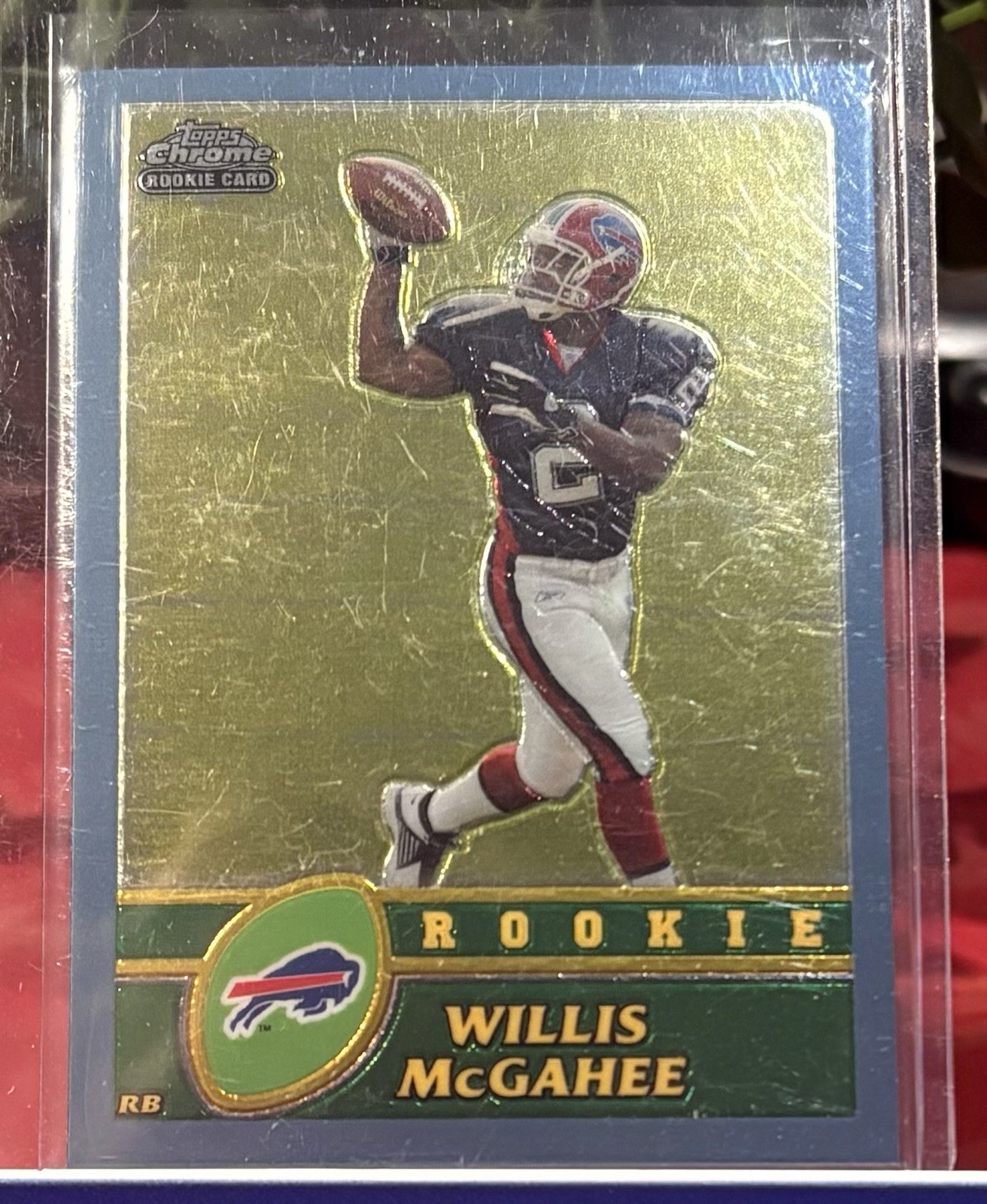2003 Topps Chrome - Rookie Willis McGahee Buffalo Bills #215 (RC)