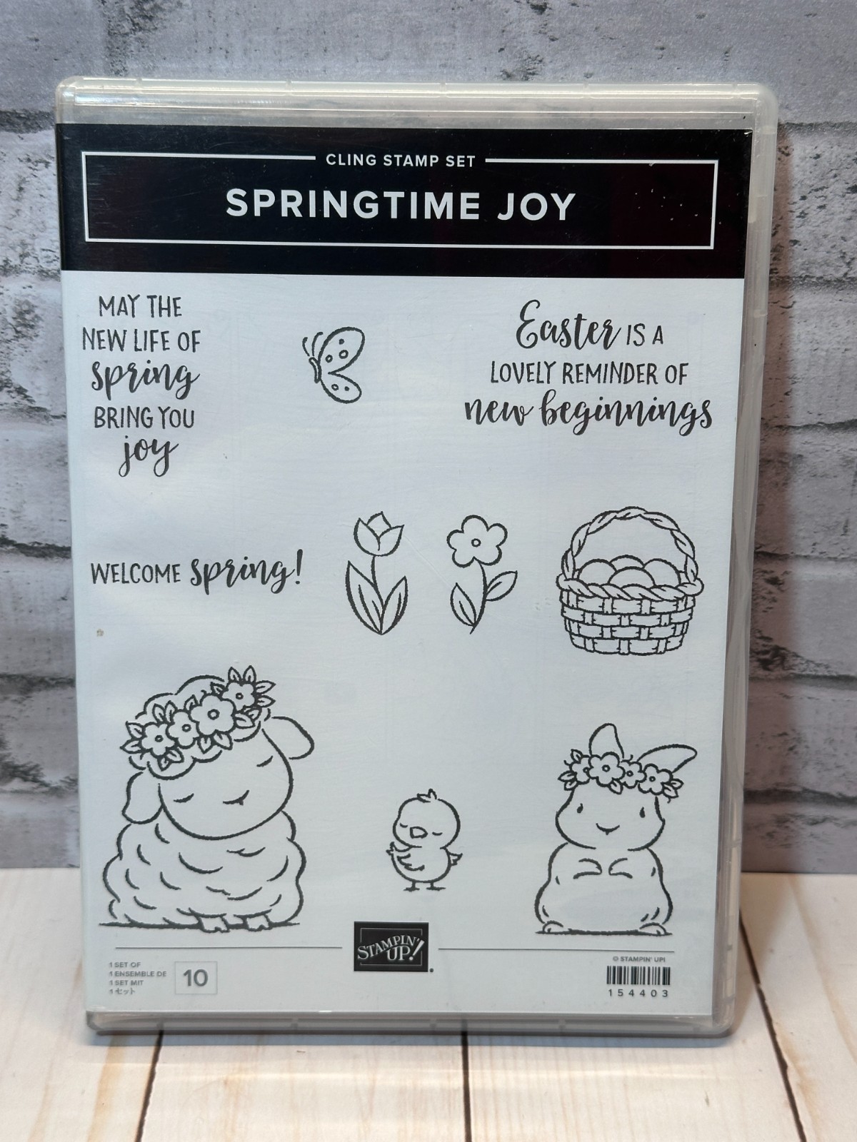 Stampin' Up! SPRINGTIME JOY~ Easter, Bunny, Lamb, Chick, Spring, Basket, Eggs