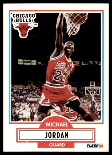 1990-91 Fleer MICHAEL JORDAN #26