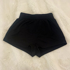 Shein Elastic Waist Solid Shorts, S