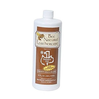  #1 Saddle Oil with Added Protection, 1 quart, Clear 