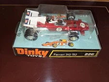 Dinky #226 Red Ferrari 312/B2 F1 Race Car New