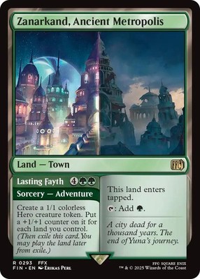 Zanarkand, Ancient Metropolis #293 *Foil* (NM) FINAL FANTASY (FIN) MTG