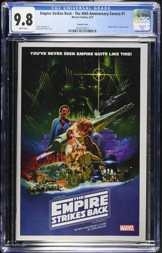 Empire Strikes Back - The 40th Anniversary Covers 1 CGC 9.8 Movie Poster