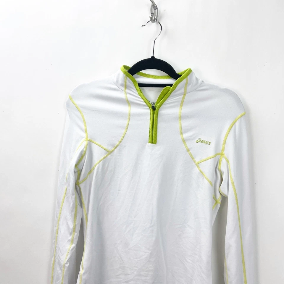 Camiseta de running blanca pequeña Asics para mujer Foto 3 de 4