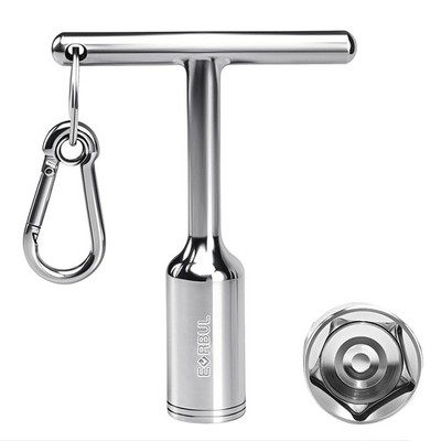 T-Handle Penta Socket 13/16'' Deep Socket Penta Wrench Lineman Wrench Use For ...