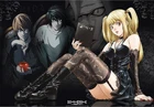 Death Note - Anime TV Show Poster (Misa, Light & L) (Size: 36" x 24")
