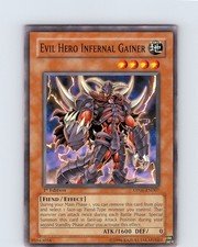 Yu-Gi-Oh Evil Hero Infernal Gainer DP06-EN007 1st Edition Regular Common Card NM