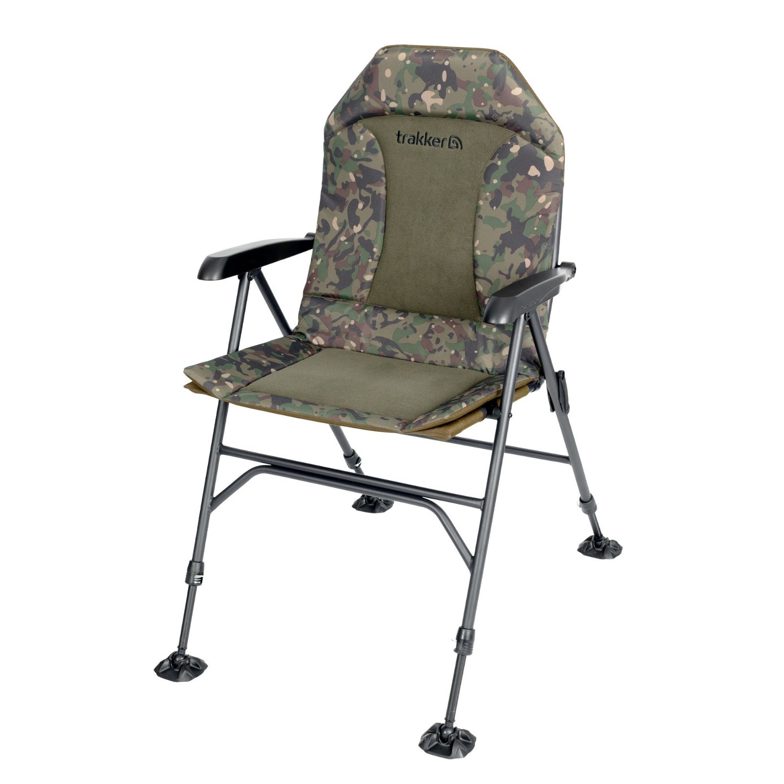 Trakker RLX Recliner Tall Chair Camo - 217210 - Carp Fishing Recliner Camo Chair