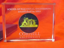 CORNELL UNIVERSITY SCHOOL OF ELECTRICAL ENGINEERING MORSE TELEGRAPH HOLOGRAM