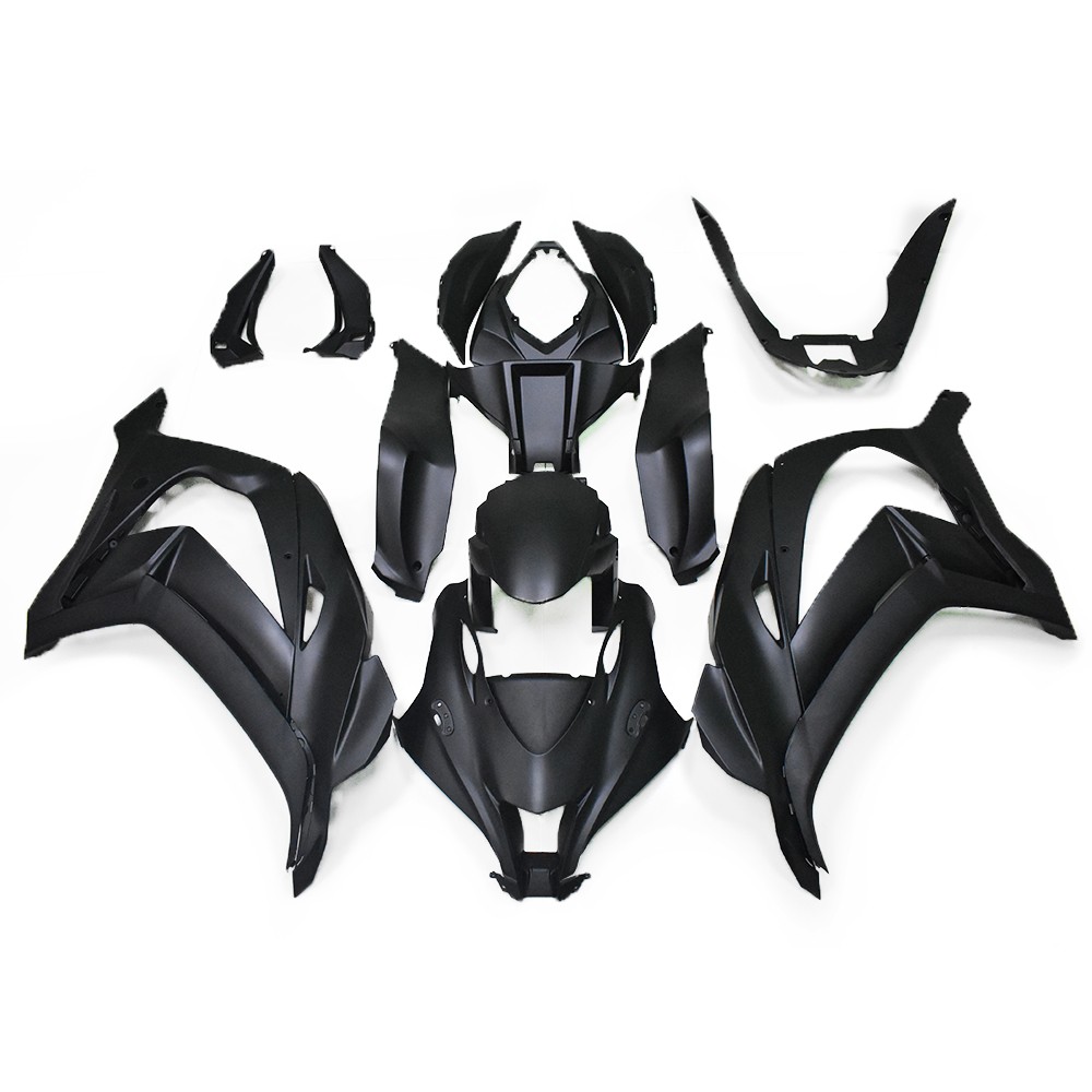Fairing Kit For 2016 17 18 19 2020 Kawasaki Ninja ZX10R ABS Black Full Bodywork