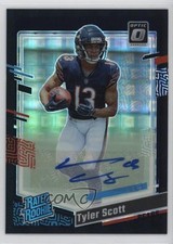 2023 Panini Donruss Optic Black Pandora Prizm 25/25 Tyler Scott #218 Auto 1n1n