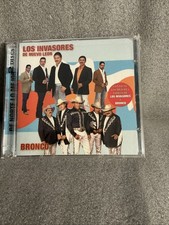 CD- Los Invasores De Nuevo León- Bronco- Original 2006 Deluxe Edition CD+ DVD