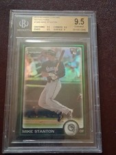 2010 Bowman Chrome Giancarlo Stanton #198 Refractor (RC)