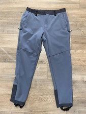 ORVIS PRO Under Wader Mens L Gray Softshell Outdoor Zipper Pocket Stretch Pants