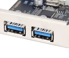 USB3.0 Erweiterungskarte 2 Port 19 Pin 4P PCIE zu Karte Controller Adapter