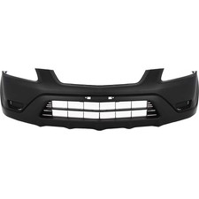 New - Black Textured Front Bumper Cover Replacement For 2002-2004 Honda Crv Cr-v