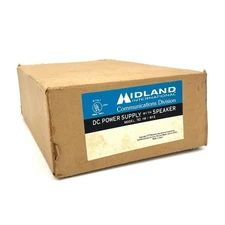 Midland International CB Radio Power Supply with Speaker Model 18-812 NEW IN BOX
