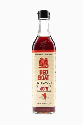Red Boat Fish Sauce | Premium 40°N made with just 2 ingredients... 