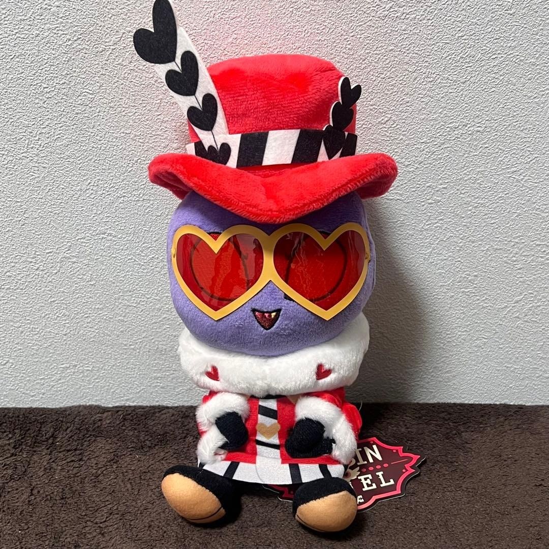 Hazbin Hotel Valentino Sitting Plush Toy Doll 20cm Round One