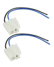 Universal Electric Cooling Fan 2 Terminal Pigtail Plug Automotive Replacement El