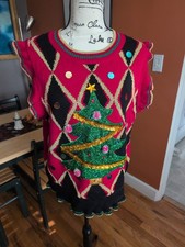 Blizzard Bay Ugly Christmas Sweater NWT Sz L