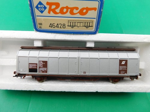 C12 Roco H0 Güterwagen 46428 ÖBB Schiebewandwagen AC KKK OVP | Condition: Gebraucht