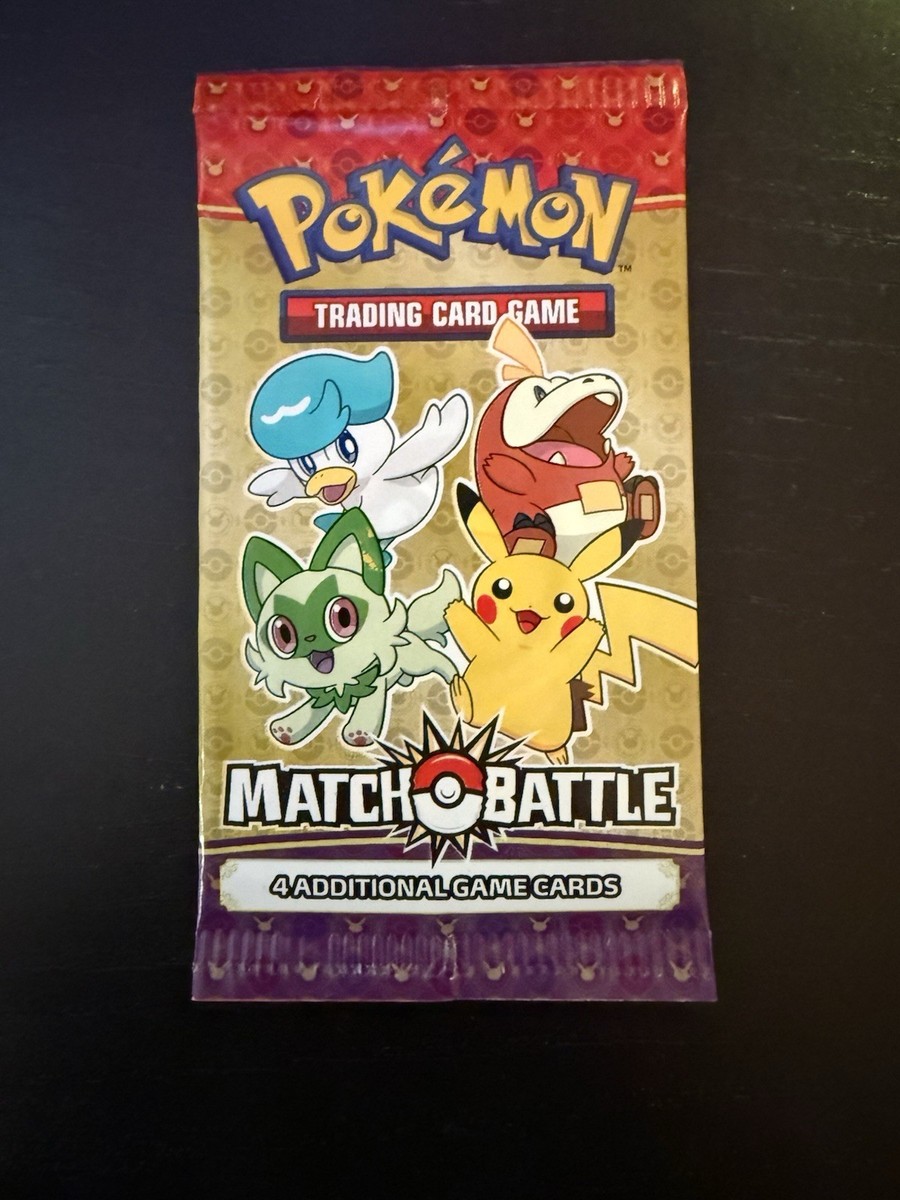 pokemon match battle booster pack JPN TCG : Partners Box  vRare Each paper booster pack contains 4 random promotional cards (1 holofoil McDONALD'S HAPPY MEAL 2023 POKEMON