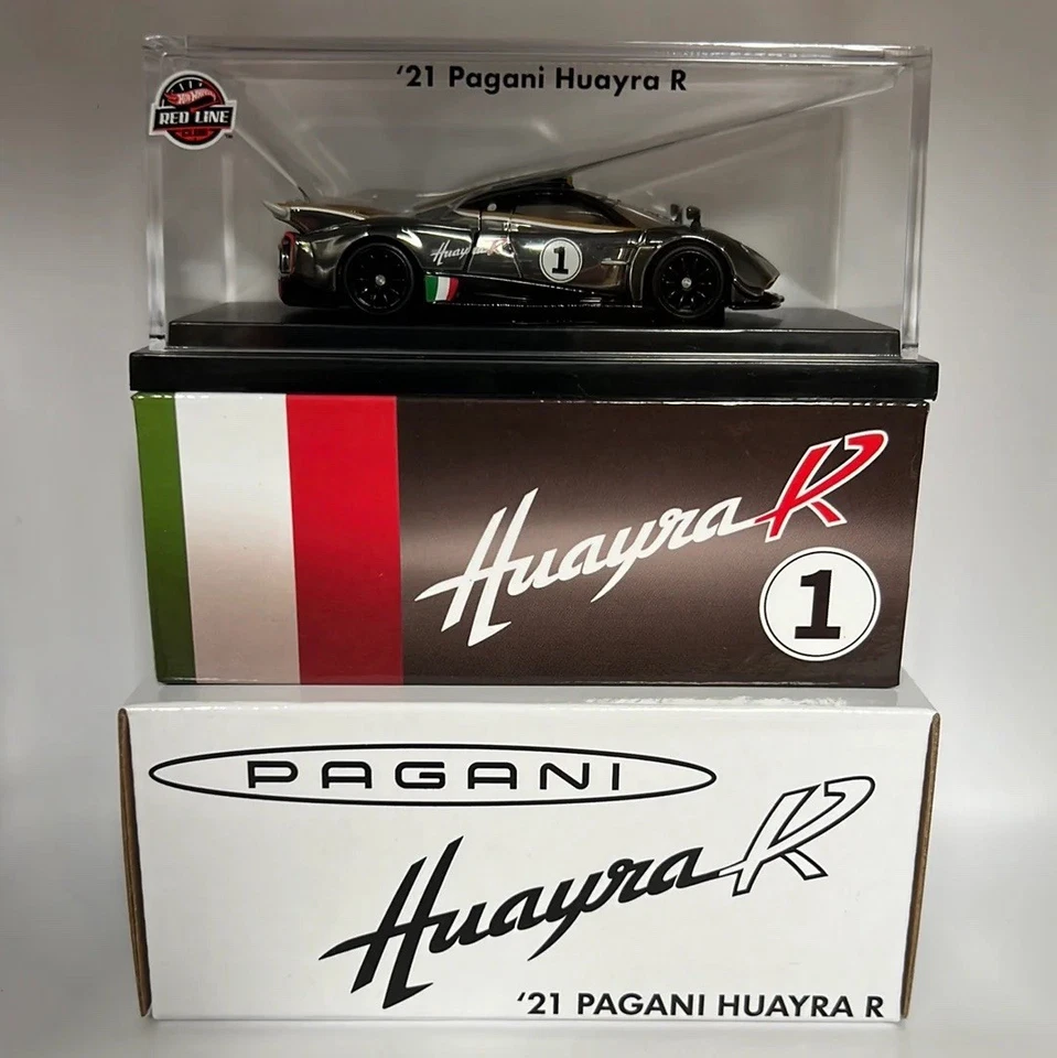 Pagani Huayra R 21 exclusivo de Hot Wheels RLC 2024 Foto 3 de 3