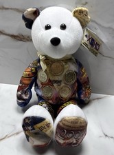Gallery Treasures 5 Gold Coin Bear 2003 Edition State Quarter Collection White