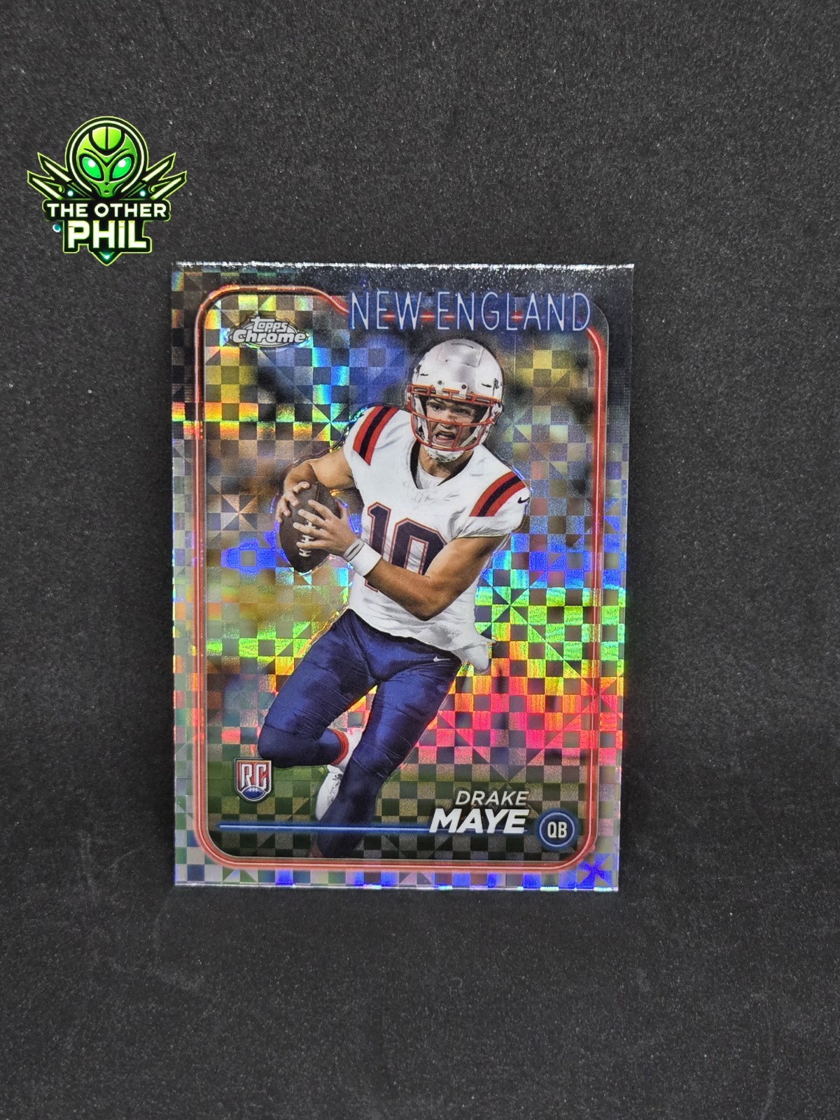 DRAKE MAYE 2024 Topps Chrome RC Rookie X-Fractor #203