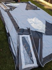 Dorema Onyx 270 Caravan Awning Size 13 Grey CANOPY ONLY NO POLES Great Condition