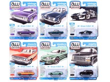 Auto World Premium 2025 Release 3 Set B of 6 pieces 1/64 Diecast Model Cars by A