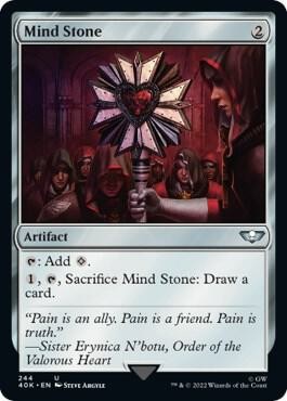 1x Mind Stone (244) - Universes Beyond: Warhammer 40,000 Near Mint - MTG