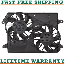 Radiator Condenser Fan Assembly For 05-09 Chrysler 300  Free Shipping