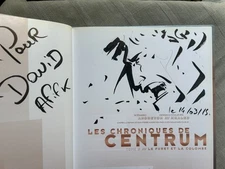 Khaled Les Chroniques Of Centrum Tome 2 Eo IN Mint With Dedication