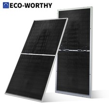 ECO-WORTHY 200W 400W 1000W Solar Panel N-Type 18BB Bifacial Home RV Off Grid