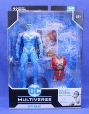 Mcfarlane DC Multiverse JLA Superman Blue Plastic Man BAF Wave New