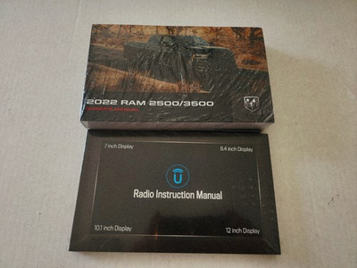 #ad 2022 Ram 2500 3500 Owner#x27;s Manual Complete Factory Set OEM $59.98