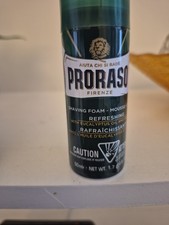PRORASO Natural Shaving Foam - Shave Mousse, Cream, Made In Italy, Travel Size