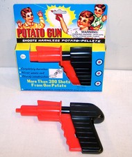POTATO SHOOTER GUN toy guns spuds novelty toys game SPUD patato play pistol