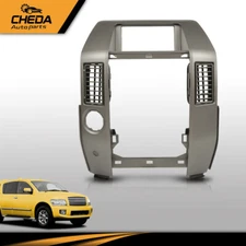 Center Dash Radio Bezel Instrument Panel Gray Fit For 2004-2007 Infiniti QX56