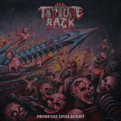Torture Rack - Primeval Onslaught - Deep Purple/hot Pink - Splatter [New Vinyl L