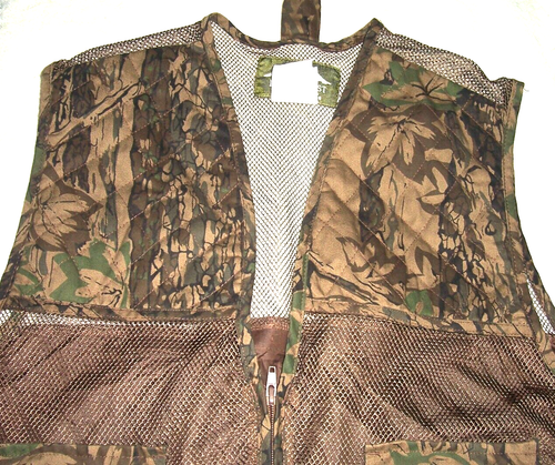 NORTHWEST TERRITORY DUCK HUNTING VEST MEN'S X LARGE WOODLAND CAMO - Picture 5 of 8