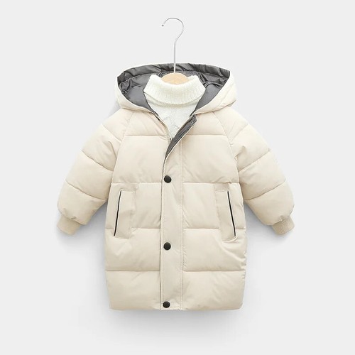 Velvet Thick Jackets Winter -30℃ Parka Warm Cotton-Kids Thickening Coat Clothes - Picture 17 of 31