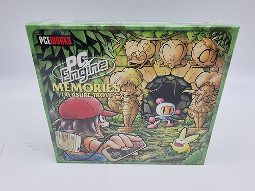 Coffret Mémoires : Moteur PC Treasure Trove Super CD-ROM Japon Neuf PCE Fonctionne - Photo 4 sur 8