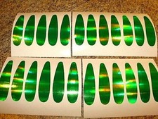 24 FL GREEN RAINBOW HOLO Great Lakes 3 Trolli...