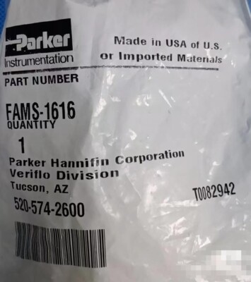 1pc NEW Parker FAMS-1616 By DHL Expedited Shipping